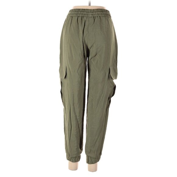 ZARA Green Drawstring Cargo Pants - S - Picture 2 of 2